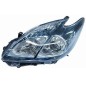 Proiettore sinistro (H11+HB3) (Cornice Azzurra) (Mod.plug In) dal 2012 per Toyota Prius e Prius + PP0045S