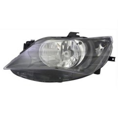 Proiettore sinistro (C/Nero) (H4) Ibiza dal 2012 per Seat Ibiza VI PP0097S