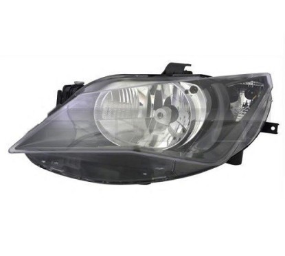 Proiettore sinistro (C/Nero) (H4) Ibiza dal 2012 per Seat Ibiza VI PP0097S - 15C-PP0097S - 15C-PP0097S