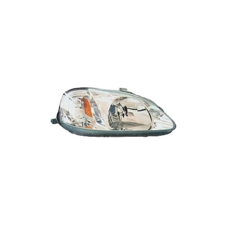 Proiettore destro H4 (3 Porte) (Mod.valeo) Honda Civic dal 1999 PP0217D