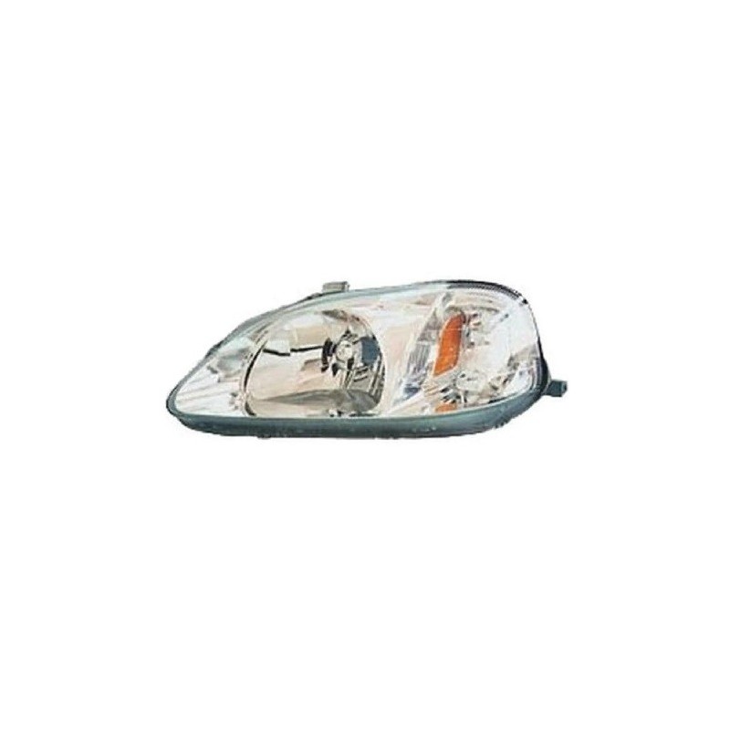 Proiettore sinistro H4 (3 Porte) (Mod.valeo) Honda Civic dal 1999 PP0217S