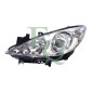 Proiettore destro (Xenon) Peugeot 307 dal 2005 PP0973D