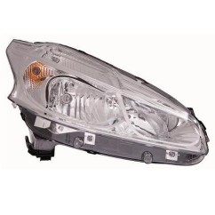 Proiettore destro P208 12 El per Peugeot 208 44745 - 15Q-44745 - 15Q-44745