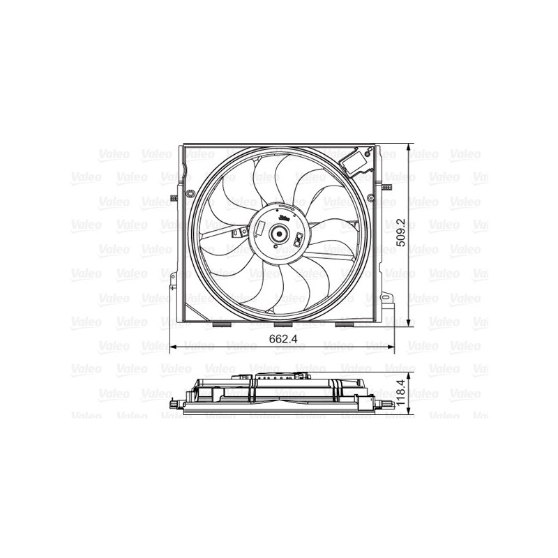Ventola Radiatore 696873