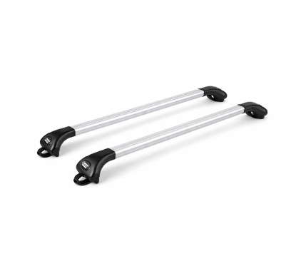 Coppia Barre "Aluviva 2" - Alluminio C/Chiave per Alfa Romeo 156 (932), 159 (939) e Audi A4 (8K2_B8) e altri modelli