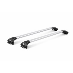 Coppia Barre "Aluviva 2" - Alluminio C/Chiave per Alfa Romeo Stelvio, Audi A3 (8P1) e A3 (8V1) e altri modelli 12AW6700