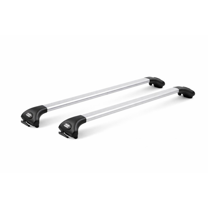 Coppia Barre "Aluviva 2" - Alluminio C/Chiave per Alfa Romeo Stelvio, Audi A3 (8P1) e A3 (8V1) e altri modelli 12AW6700