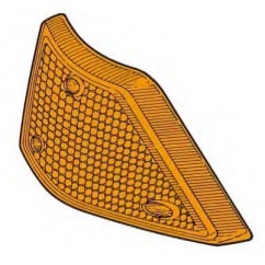 Trasparente anteriore sinistro Arancio Fiat Ritmo dal 1982 19901701 - 45-19901701 - 45-19901701