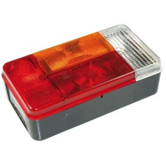 Fanale Radex 5001 destro (Posizione/Stop/Freccia/Targa/R.marcia) (195X95X60, Inter.55) FNL004