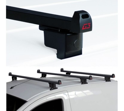 Barra "Atlantic" (Acciaio) (Piede Attacco Stretto) per Citroen Jumpy, Dacia Dokker e Fiat Doblo e altri modelli 63001 -