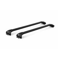 Coppia Barre "Aluviva 2" - Alluminio Nero C/Chiave per Alfa Romeo Stelvio, Audi A3 (8P1) e A3 (8V1) e altri modelli 12AW6900