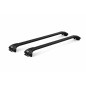 Coppia Barre "Aluviva 2" - Alluminio Nero C/Chiave per Alfa Romeo Stelvio, Audi A3 (8P1) e A3 (8V1) e altri modelli 12AW6900