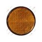 Catadiottro D.80 Mm.adesivo Arancio 44606491