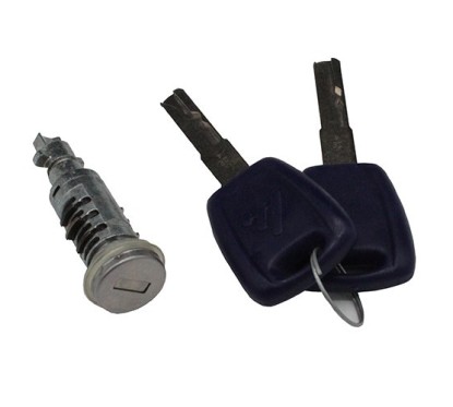 Cilindretto anteriore sinistro (Con Chiave) per Fiat 500X (334), 500X (Cross/Trekking) e Jeep Renegade AL801039 -