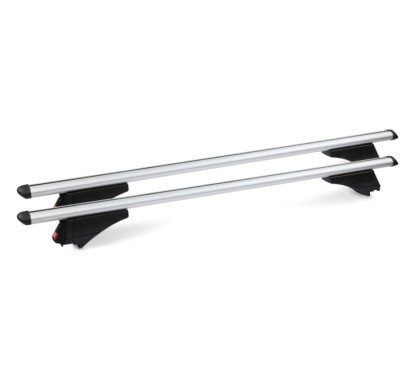 Coppia Barre "Aluviva 3" - Alluminio C/Chiave per Alfa Romeo Stelvio, Audi A3 (8V1) e A3 (8VK) e altri modelli 6201502 -