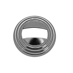 Ghiera Maniglia Alzacristallo anteriore/Posteriore destro o sinistro Cromata per Fiat 127, 128 e 131 e altri modelli AL6018