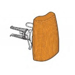 Fanale anteriore sinistro (Arancio) R9 -1985 per Renault 9-11 22193000 - 43-22193000 - 43-22193000
