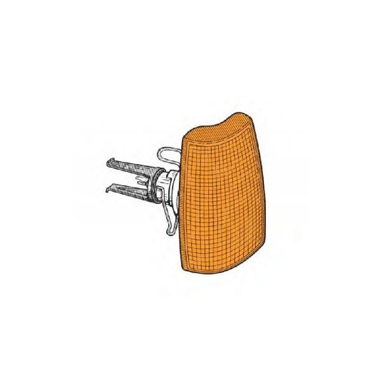 Fanale anteriore sinistro (Arancio) R9 -1985 per Renault 9-11 22193000