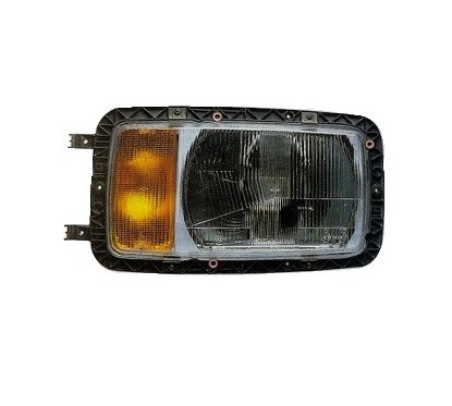 Proiettore destro (Asimmetrico) dal 1973 per Mercedes NG74 98199156 - 45-98199156 - 45-98199156