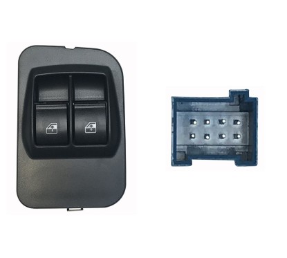 Pulsantiera Porta anteriore sinistro (8 Pin) per Citroen Nemo, Fiat Fiorino e Fiorino Qubo e altri modelli FTP76006 -