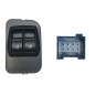 Pulsantiera Porta anteriore sinistro (8 Pin) per Citroen Nemo, Fiat Fiorino e Fiorino Qubo e altri modelli FTP76006