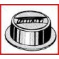 Coprimozzo Ruota Nero 'Dal 1980 per Fiat Panda AL3596