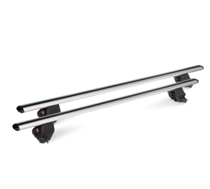 Coppia Barre "Aluviva 5" - Alluminio C/Chiave per Alfa Romeo 156 (932), 159 (939) e Audi A4 (8K2_B8) e altri modelli 6201524