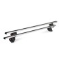 Coppia Barre "Aluviva 5" - Alluminio C/Chiave per Alfa Romeo 156 (932), 159 (939) e Audi A4 (8K2_B8) e altri modelli 6201524