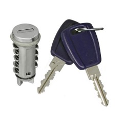 Cilindretto anteriore destro o sinistro (Con Chiave) per Fiat Doblo, Panda e Panda 4X4 - Natural Power e altri modelli