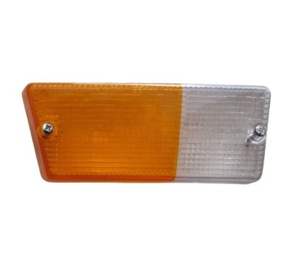 Trasparente Indicatore anteriore sinistro (Arancio-Bianco) Renault 5 (Mod. Tx) 19921701 - 45-19921701 - 45-19921701