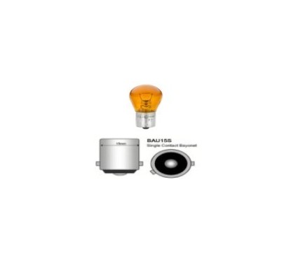 Lampada P21W-12V Vetro Dipinto Amber 39014 - 83-39014 - 83-39014