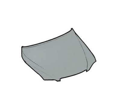 Cofano anteriore Multipla 06/04 per Fiat Multipla (186) 0953657106 - 56-0953657106 - 56-0953657106