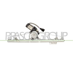 Alz.elett.anteriore sinistro (5P) Fiat Panda 2012- anche per Fiat Panda 4X4 - Natural Power FT124W026 - 64-FT124W026 -