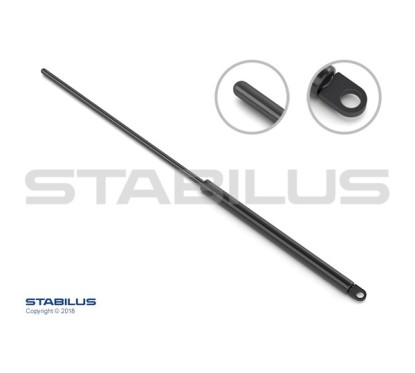 Molla A Gas - (Capote) Punto Cabrio dal 199399 per Fiat Punto (176) 2065BA
