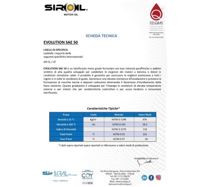 Evolution Sae 50 14420 - 27O-14420 - 27O-14420