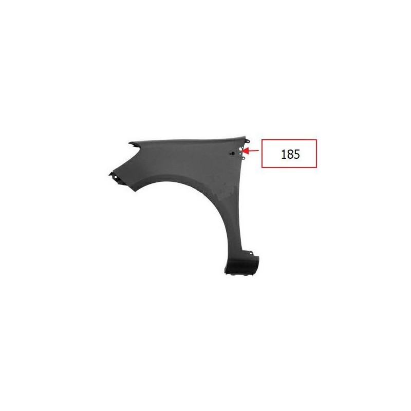 Parafango anteriore S. Renault-Renault Clio 2005 00274011