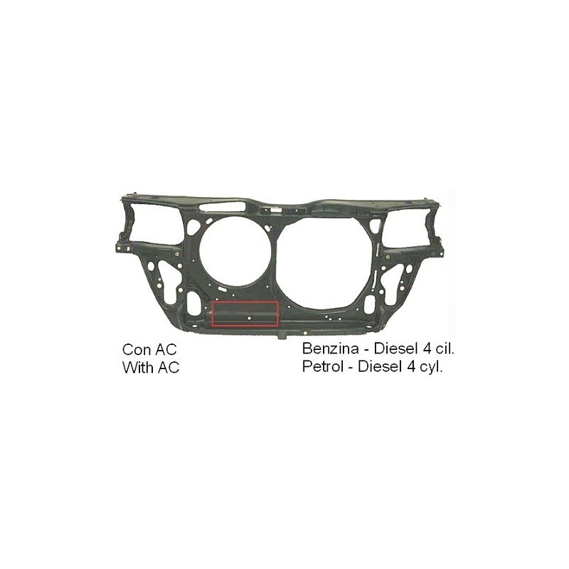 Frontale (S/Clima) (Mod. Ds 66KW / Bz 110KW 4 Cil.) Vw Volkswagen Passat dal 1996 110104