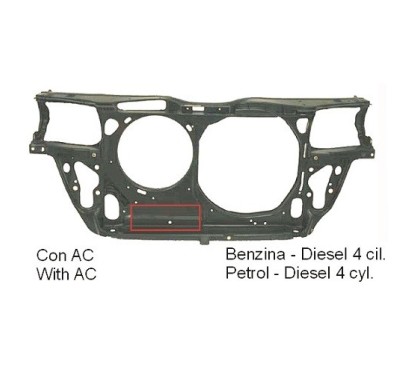 Frontale (S/Clima) (Mod. Ds 66KW / Bz 110KW 4 Cil.) Vw Volkswagen Passat dal 1996 110104 - 53-110104 - 53-110104