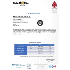 EXTRASINT 5W-20 SP | 12 x 1 L | 11001