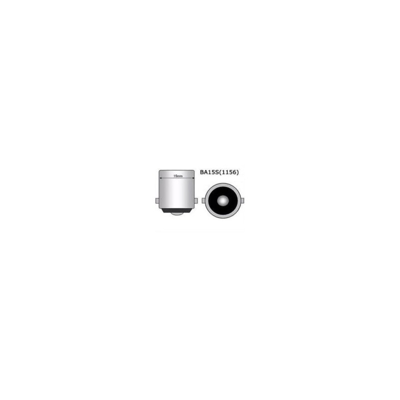 Lampada P21W - 12V - Amber BA15S 39345