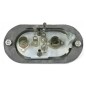 Portalampada Fanale posteriore sinistro R4 dal 197582 (Mod. Furgone F4) per Renault 4 98290057