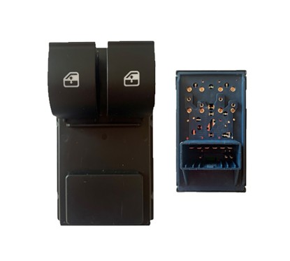 Blocco Porta anteriore sinistro (Connettore Blu) (9 Pin) per Fiat Grande Punto (199) FTB76009 - 31-FTB76009 - 31-FTB76009
