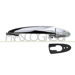 Maniglia Porta Esterna anteriore destro Cromata (Senza Foro Nottolino) per Lancia Ypsilon LA0028005 - 64-LA0028005 -