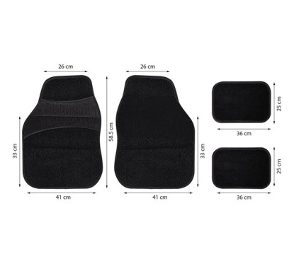 Tappetini in Tessuto per Auto Tcm-02 - 04696 - 69-04696 - 69-04696