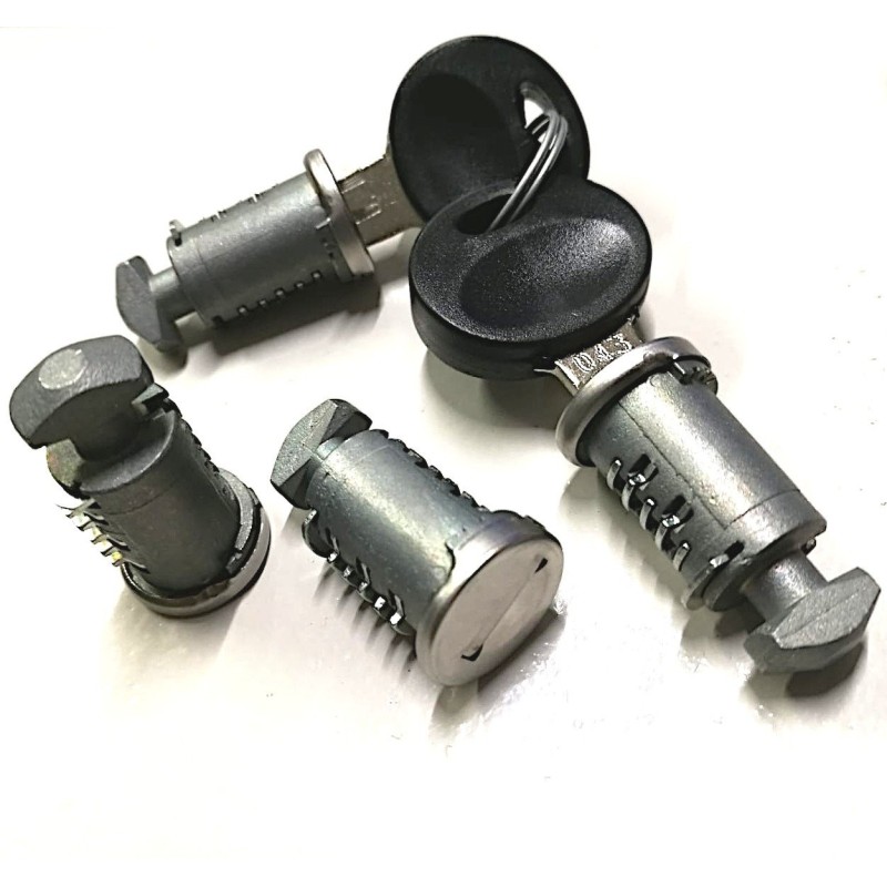 Kit 4 Cilindri + 1 Serratura (C/Chiavi) per Portasci "Exclusive" 3040461000