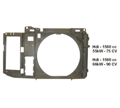 Frontale Xsara Picasso dal 200011 - (Mod. Hdi anche per Citroen Xsara Picasso (N68_) e Peugeot Ranch/Partner 110166 -