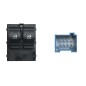 Blocco Porta anteriore sinistro (8 Pin) per Citroen Nemo, Fiat Fiorino e Fiorino Qubo e altri modelli FTB76001