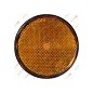 Catadiottro D.80 Mm.arancio C/Vite 44605691
