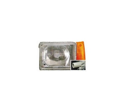 Proiettore F1349 Asim.reg.el.destro Fiat Panda dal 1998 325401349 - 30-325401349 - 30-325401349