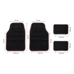Tappetini in Tessuto per Auto Tcm-03 - 04697 - 69-04697 - 69-04697